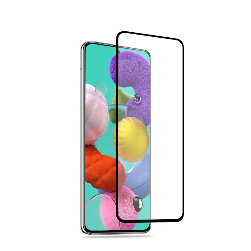 MOCOLO for Samsung Galaxy A51 SM-A515 3D Curved Side Glue Tempered Glass Full Screen Protector Film - Black MOCOLO for Samsung Galaxy A51 SM-A515 3D Curved Side Glue Tempered Glass Full Screen Protector Film - Black